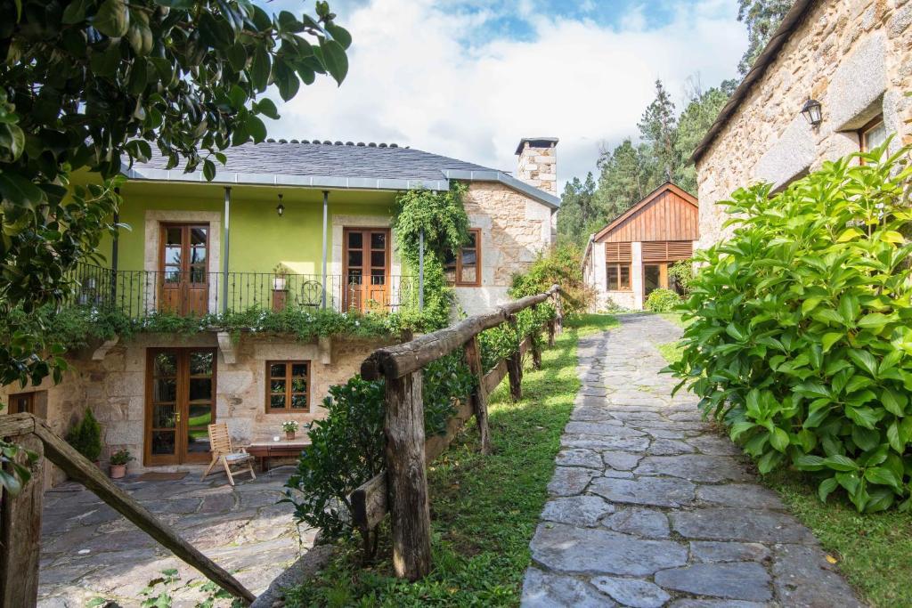 Casa Rural Grana Da Acea Monfero 외부 사진
